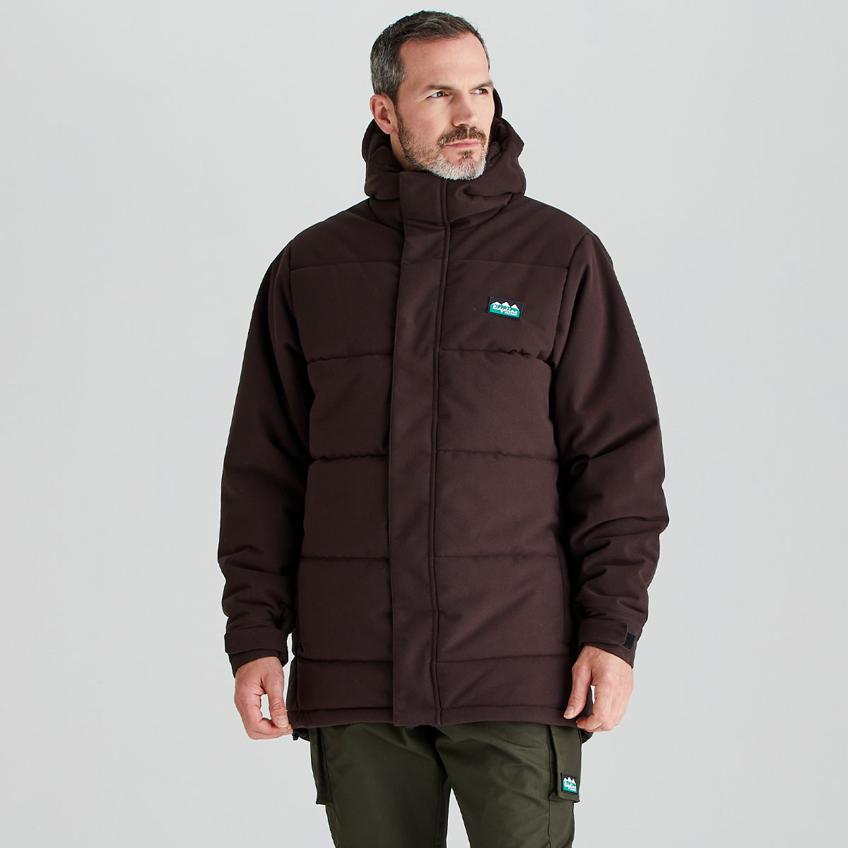 Ridgeline Men's Tundra Thermal Jacket – Deep Bark