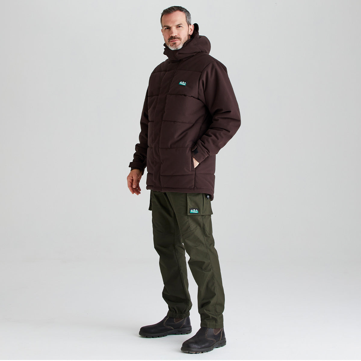 Ridgeline Men's Tundra Thermal Jacket – Deep Bark
