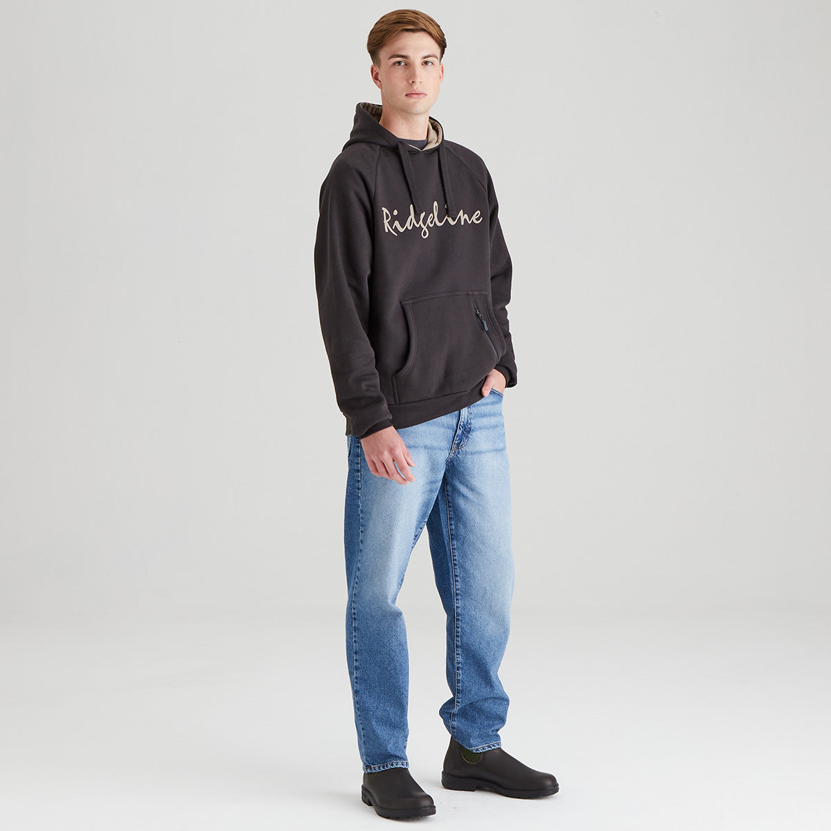 Ridgeline Men's Signature Hoodie – Shale