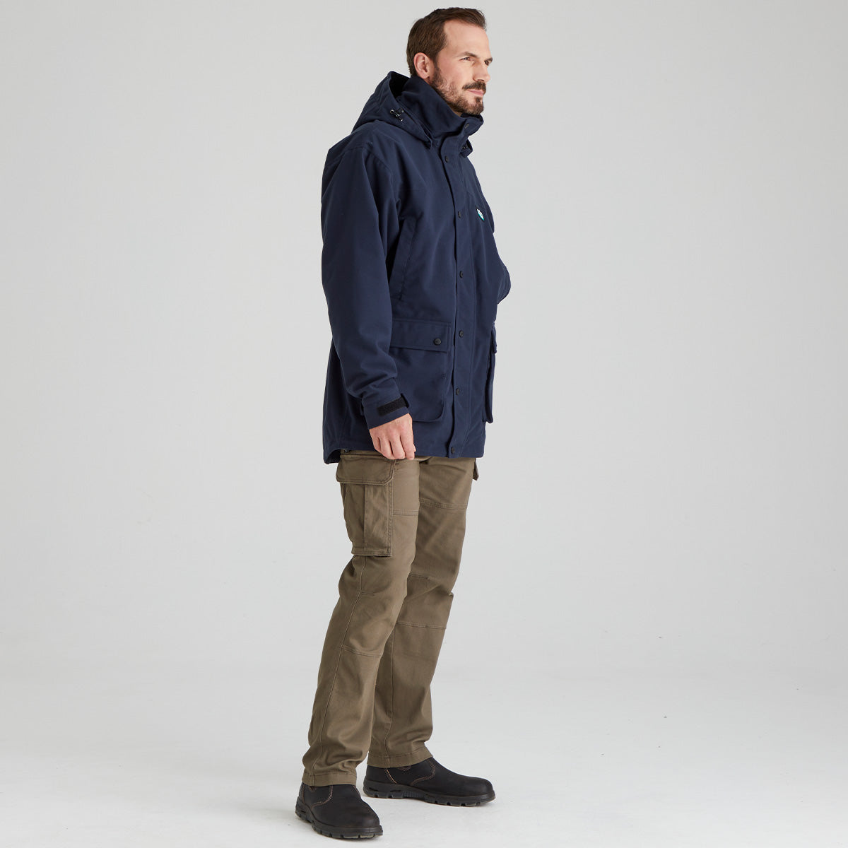 Ridgeline Men's Torrent Jacket – Navy