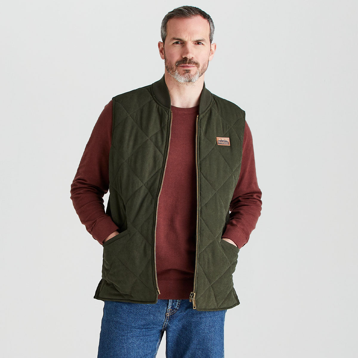 Ridgeline Men's Wester Skeld Gilet – Deep Forest
