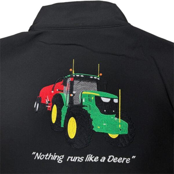 KIDS IMPACT SOFTSHELL JACKET  GREEN TRACTOR