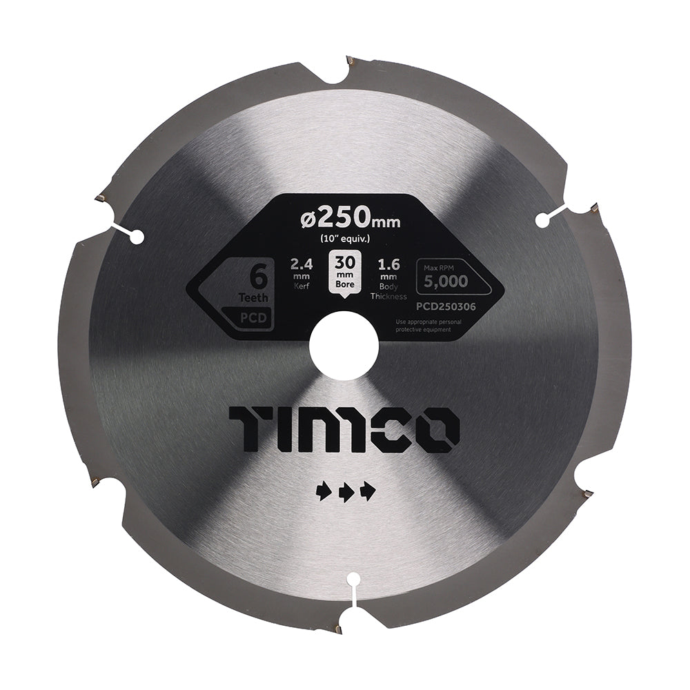 Timco PCD Fibre Cement Saw Blades