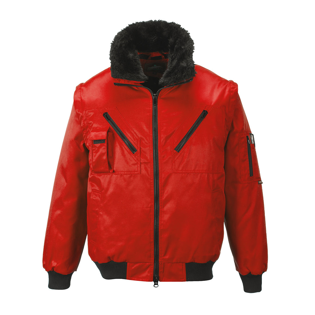 Portwest PJ10 Pilot Jacket Red