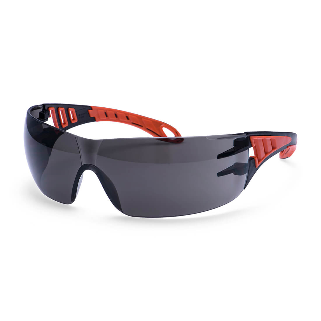 Portwest PS12 Tech Look Safety Glasses Smoke