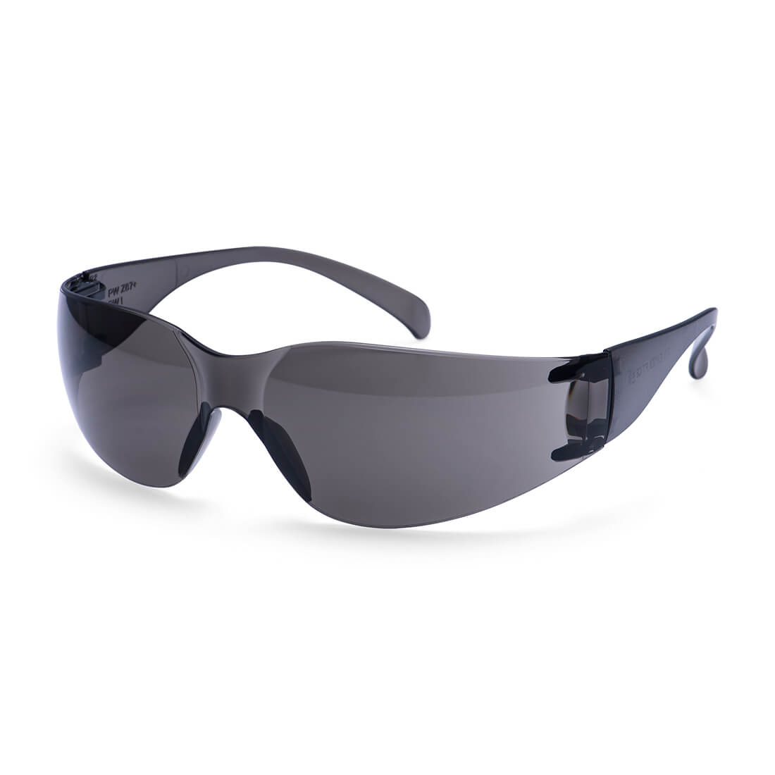 Portwest PW32 Wrap Around Safety Glasses Black
