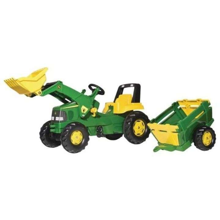 Rolly Junior John Deere and trailer