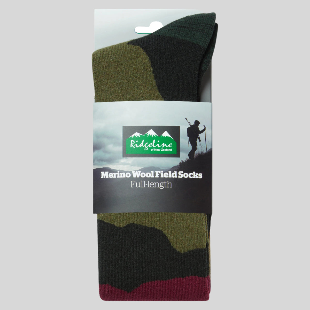 Ridgeline Merino Wool Socks Full Length