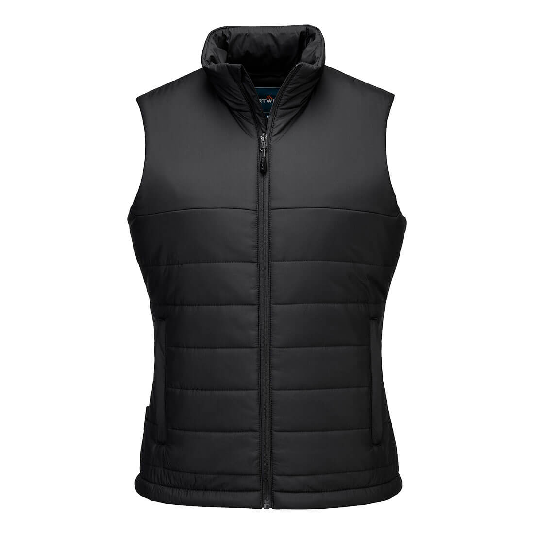 Portwest S607 Professional Women's Insulated Baffle Gilet Black