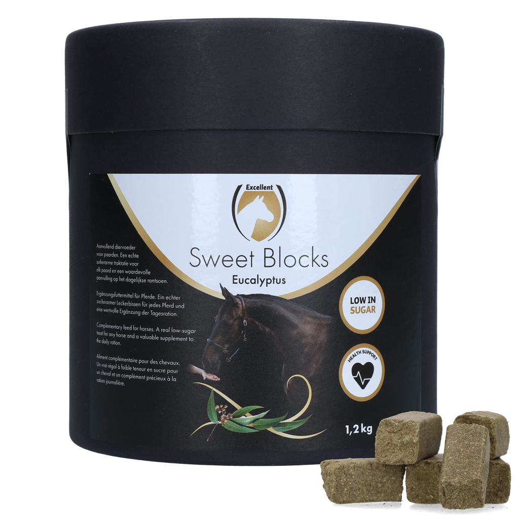Excellent Horse Sweet Blocks Eucalyptus 1.2 kg