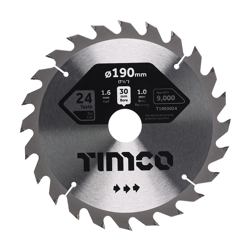 Timco Hand-Held Cordless Circular Saw Blades