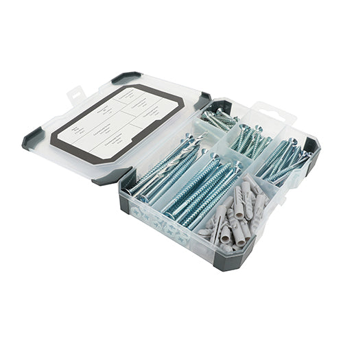 Timco Mixed Screws, Plugs & Drill Bit Tray