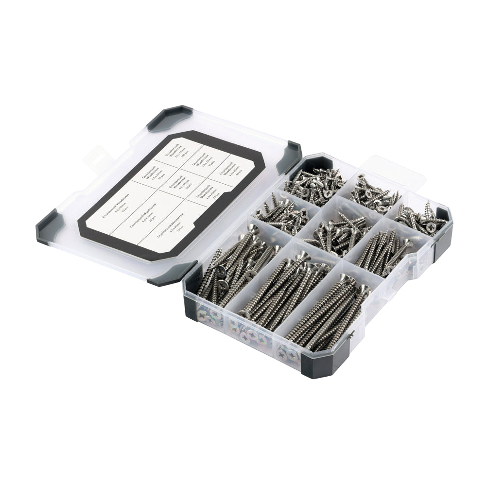 Timco Mixed Woodscrews Tray
