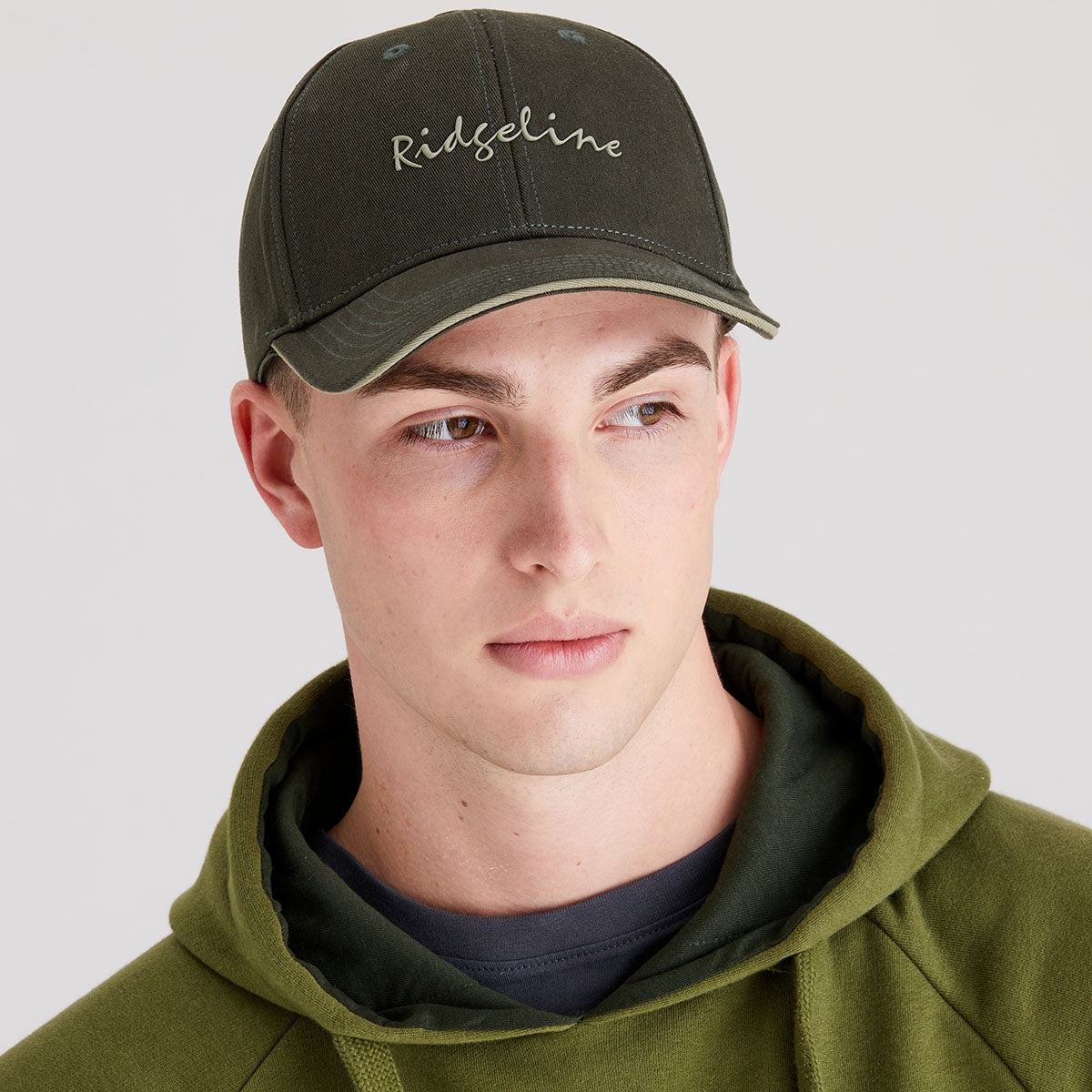 Ridgeline Signature Cap – Deep Forest