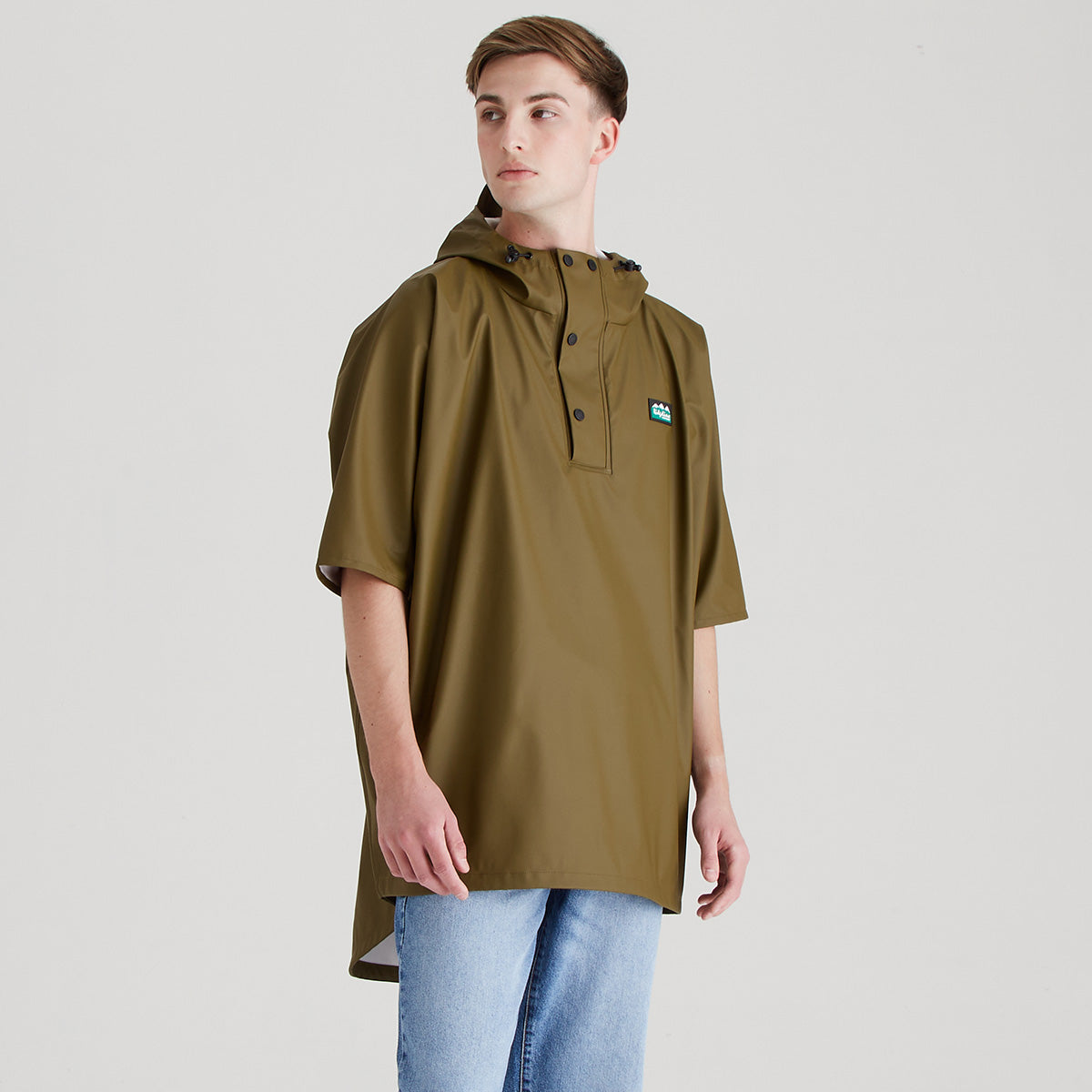 Ridgeline Signature Poncho – Teak