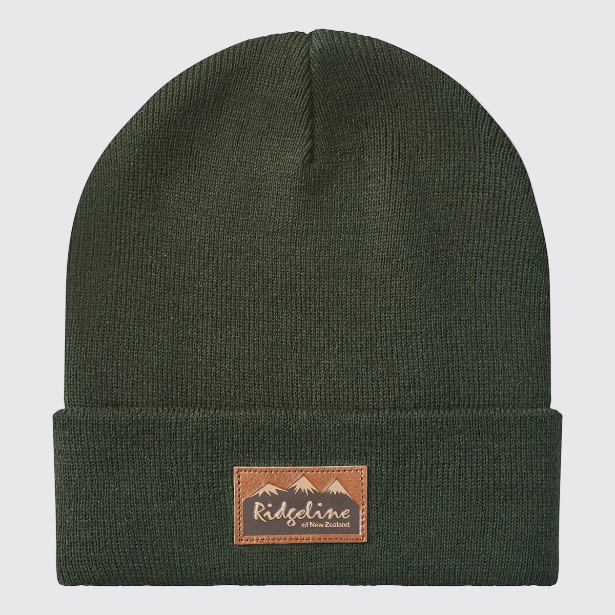 Ridgeline Heritage Fine Knit Beanie – Deep Forest