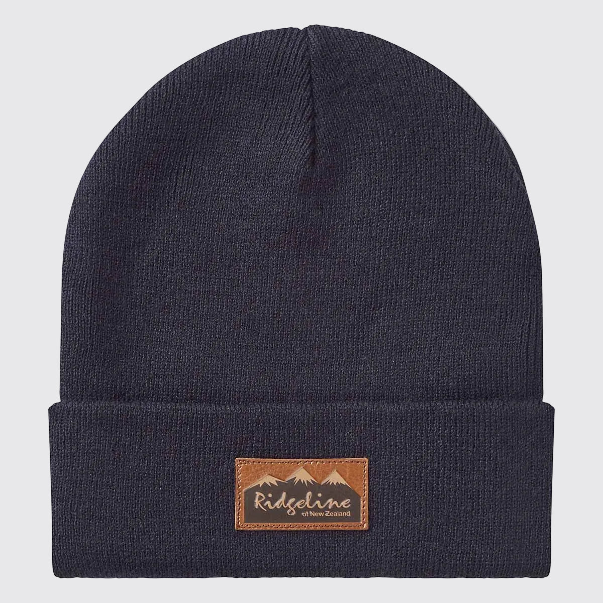 Ridgeline Heritage Fine Knit Beanie – Navy