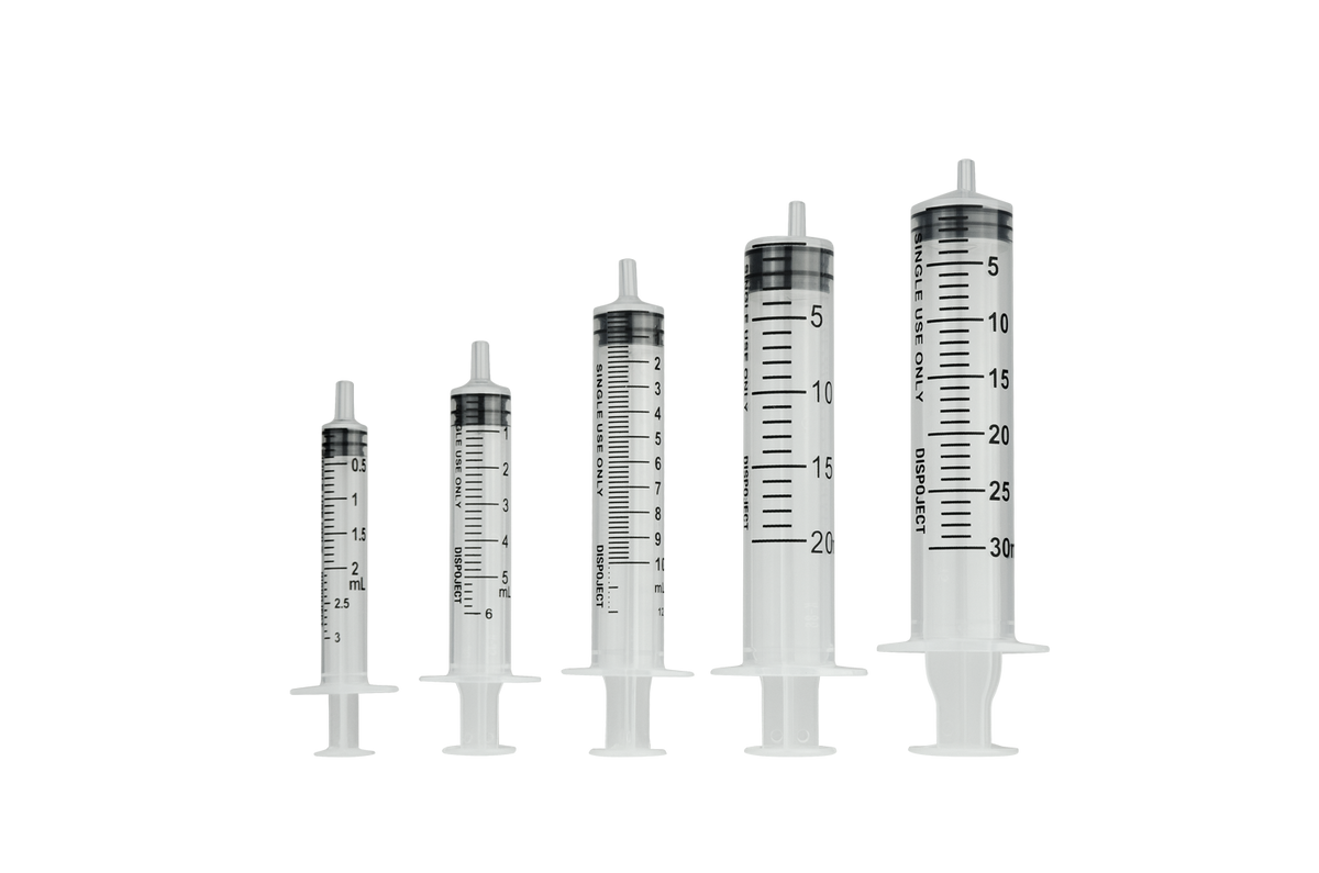 Génia Dispoject 3-piece Disposable Syringe