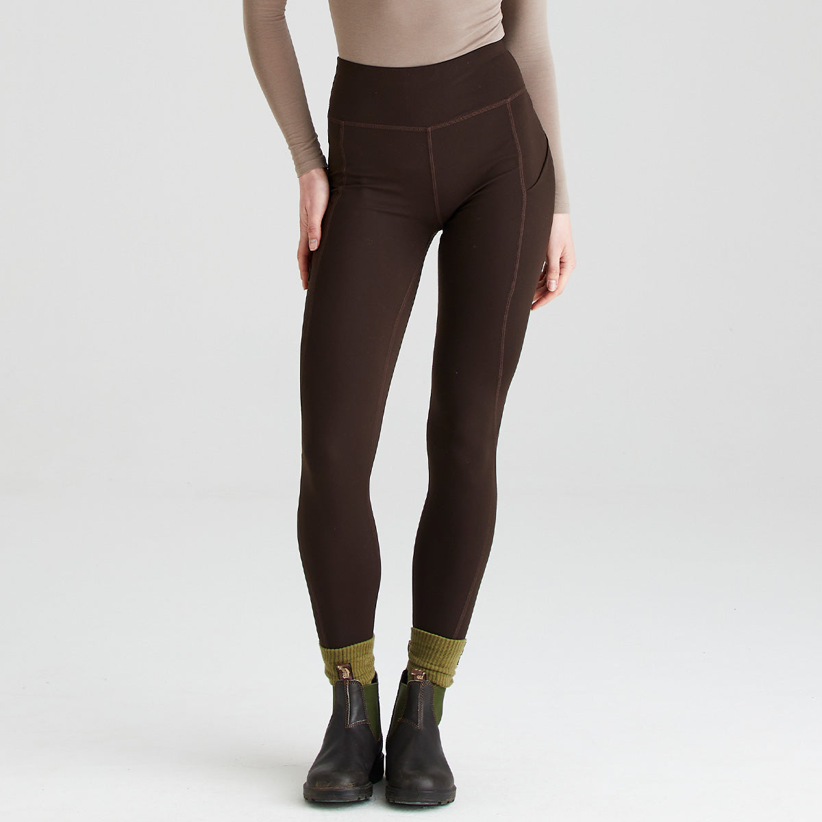 Ridgeline Women's Infinity Leggings – Deep Bark