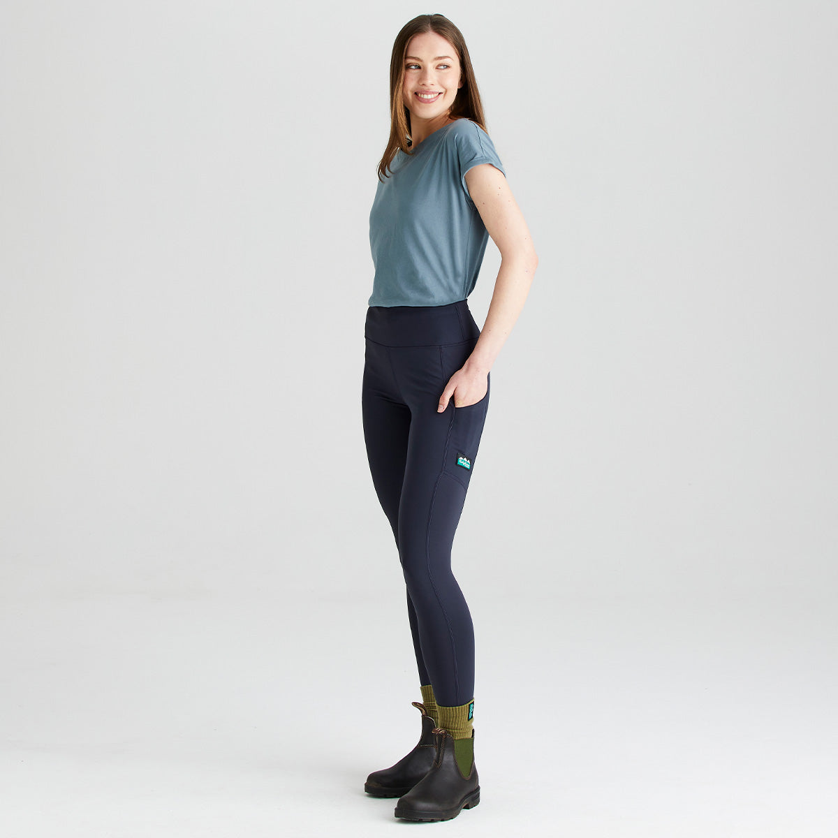 Ridgeline Women's Infinity Pro Leggings – Navy