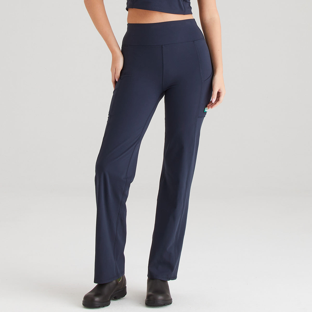 Ridgeline Women's Infinity Straight Leg Leggings – Navy