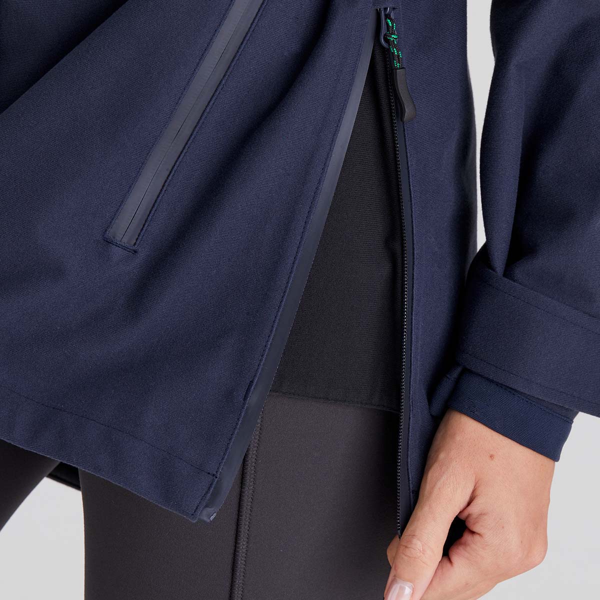 Ridgeline Women's Monsoon Classic Jacket – Navy