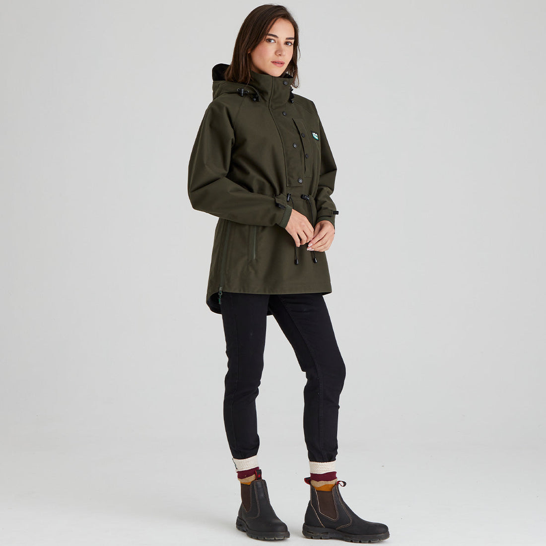 Ridgeline Women's Monsoon Classic Smock – Deep Forest