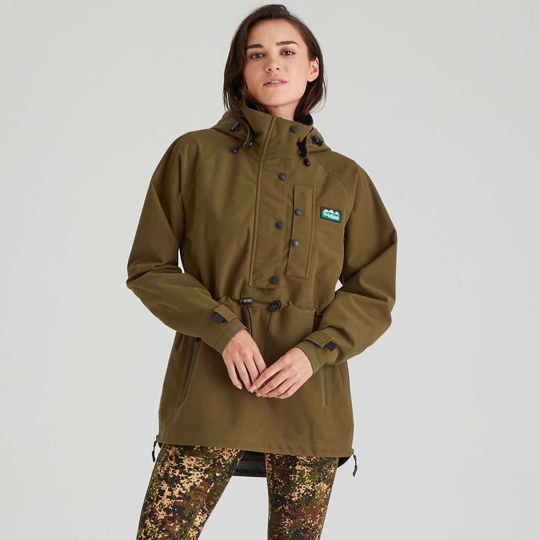 Ridgeline Women's Monsoon Classic Smock – Teak