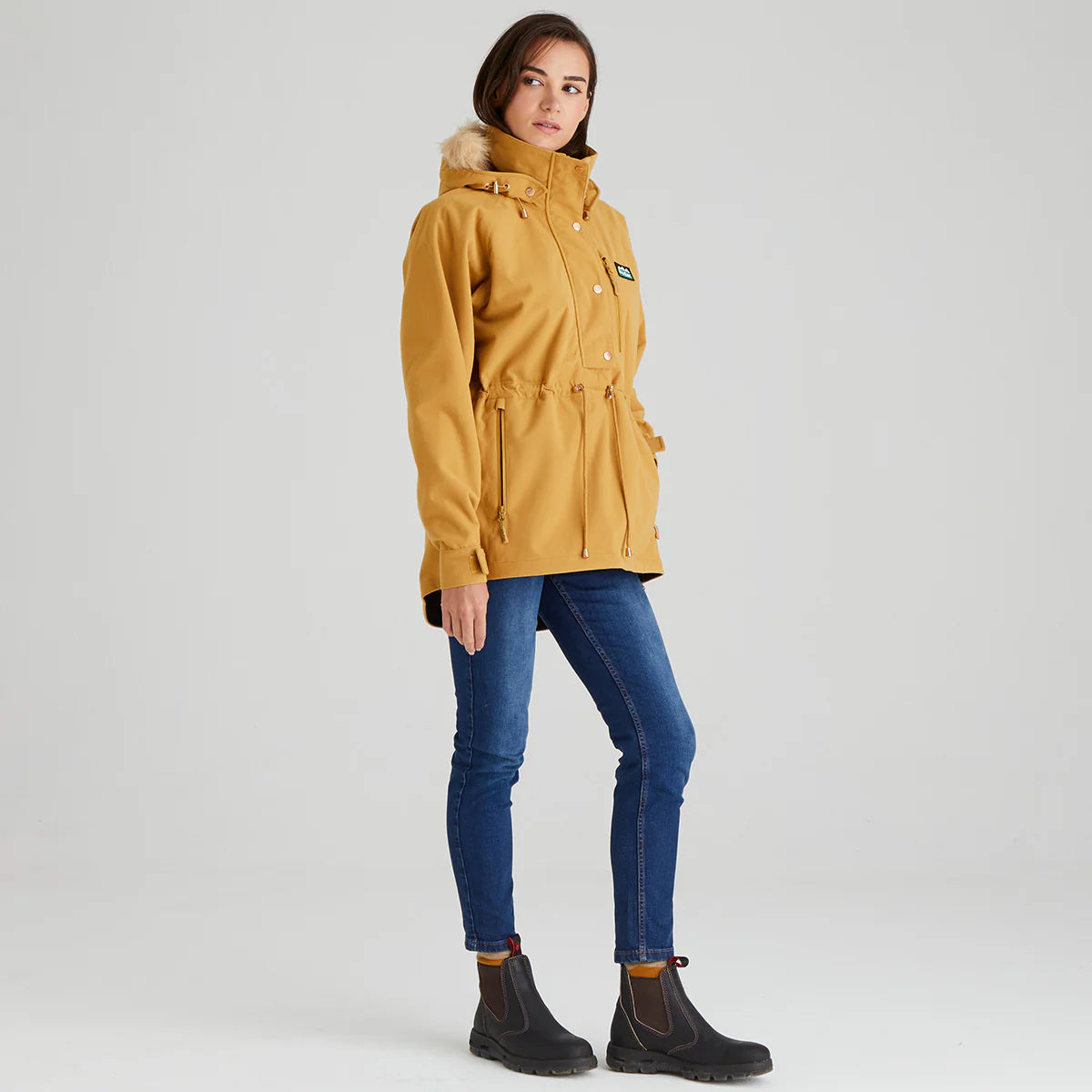 Women's Monsoon Nordic Smock Ochre
