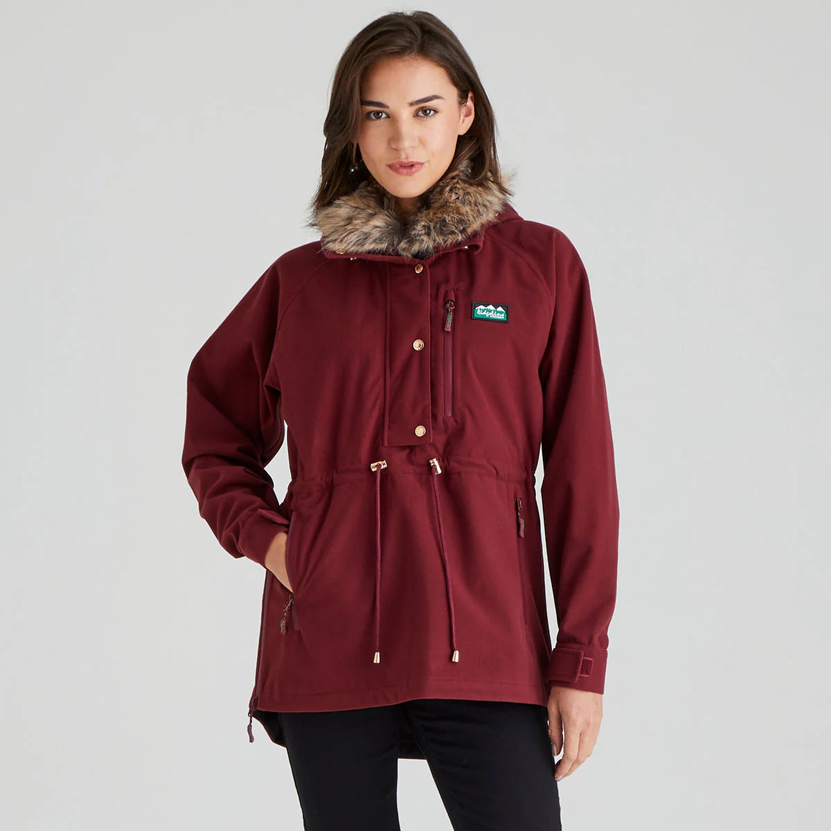 Women's Monsoon Nordic Smock Winter Berry