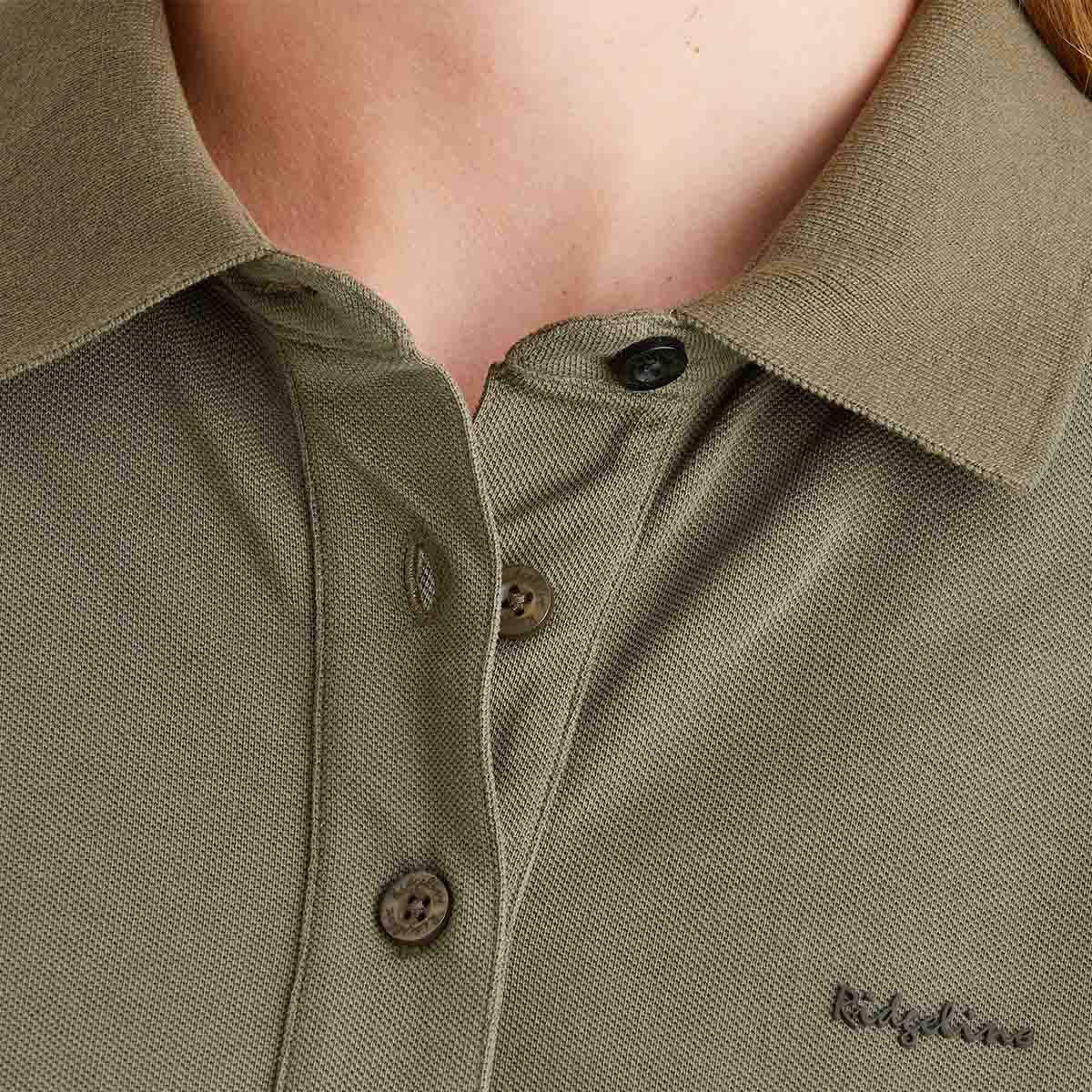 Ridgeline Women's Signature Polo Shirt – Khaki Green