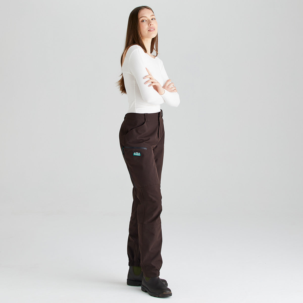 Ridgeline Women's Cambrian Trousers – Deep Bark