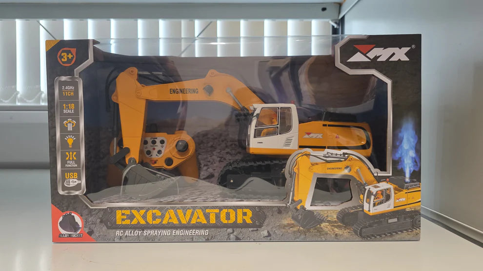 ZMX Engineering Excavator Toy with Remote Control