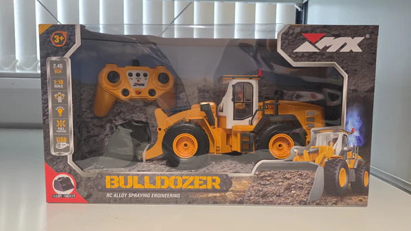 ZMX Engineering Bulldozer Toy with Remote Control