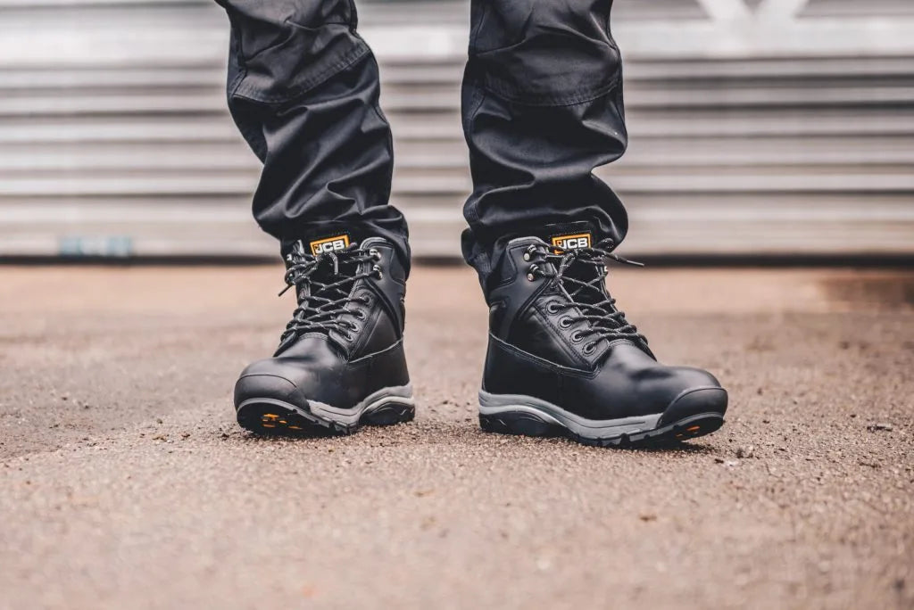 JCB Workmax/b Black Safety Boots