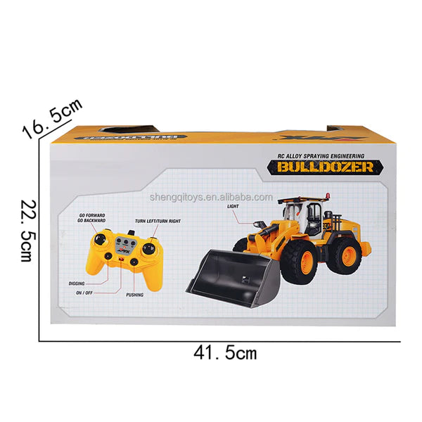 ZMX Engineering Bulldozer Toy with Remote Control