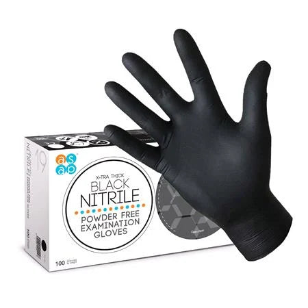 X-tra Thick Nitrile Powder Free Examination Gloves, Box of 100