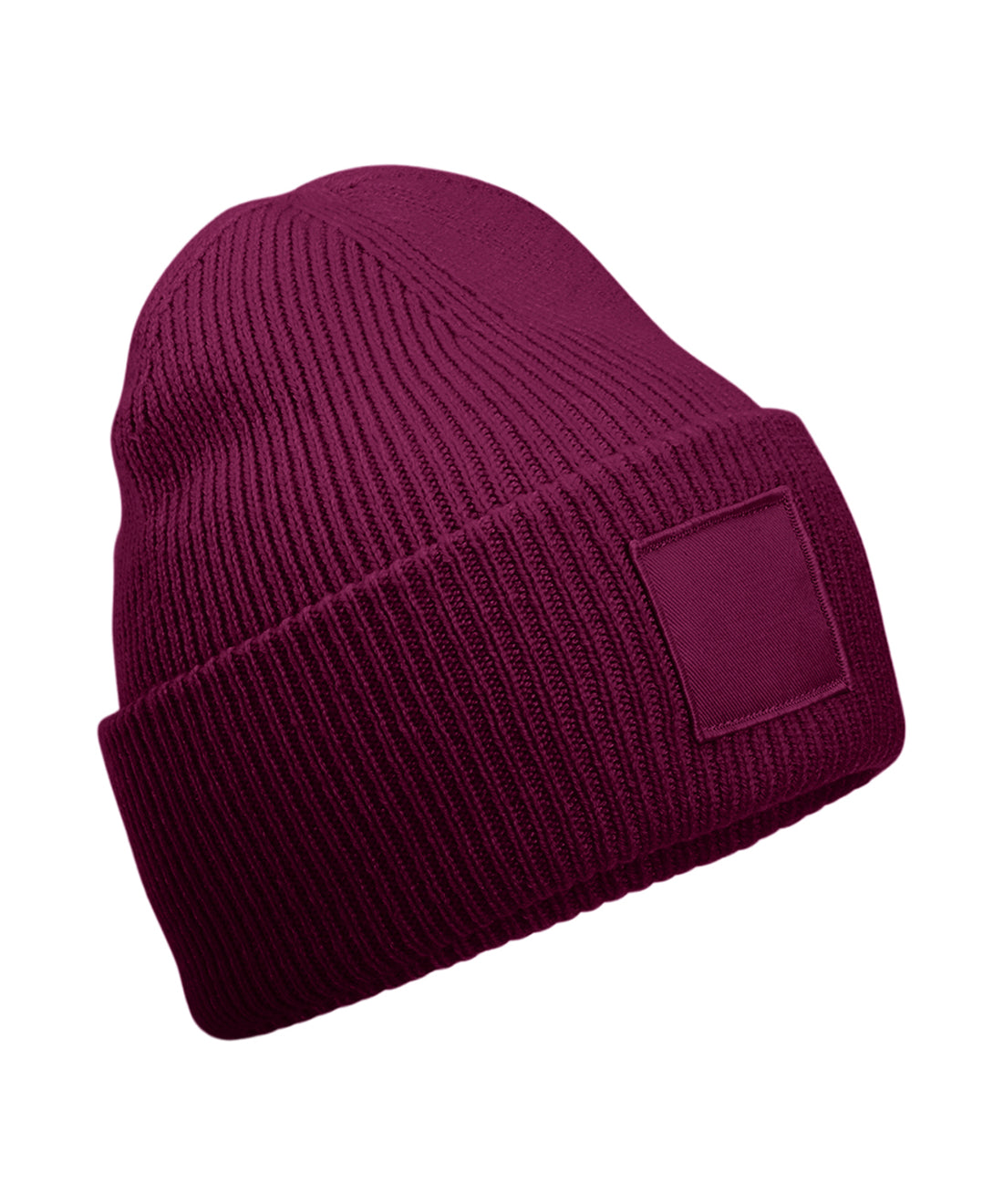 Beechfield Deep-Cuffed Tonal Patch Beanie (B336R)