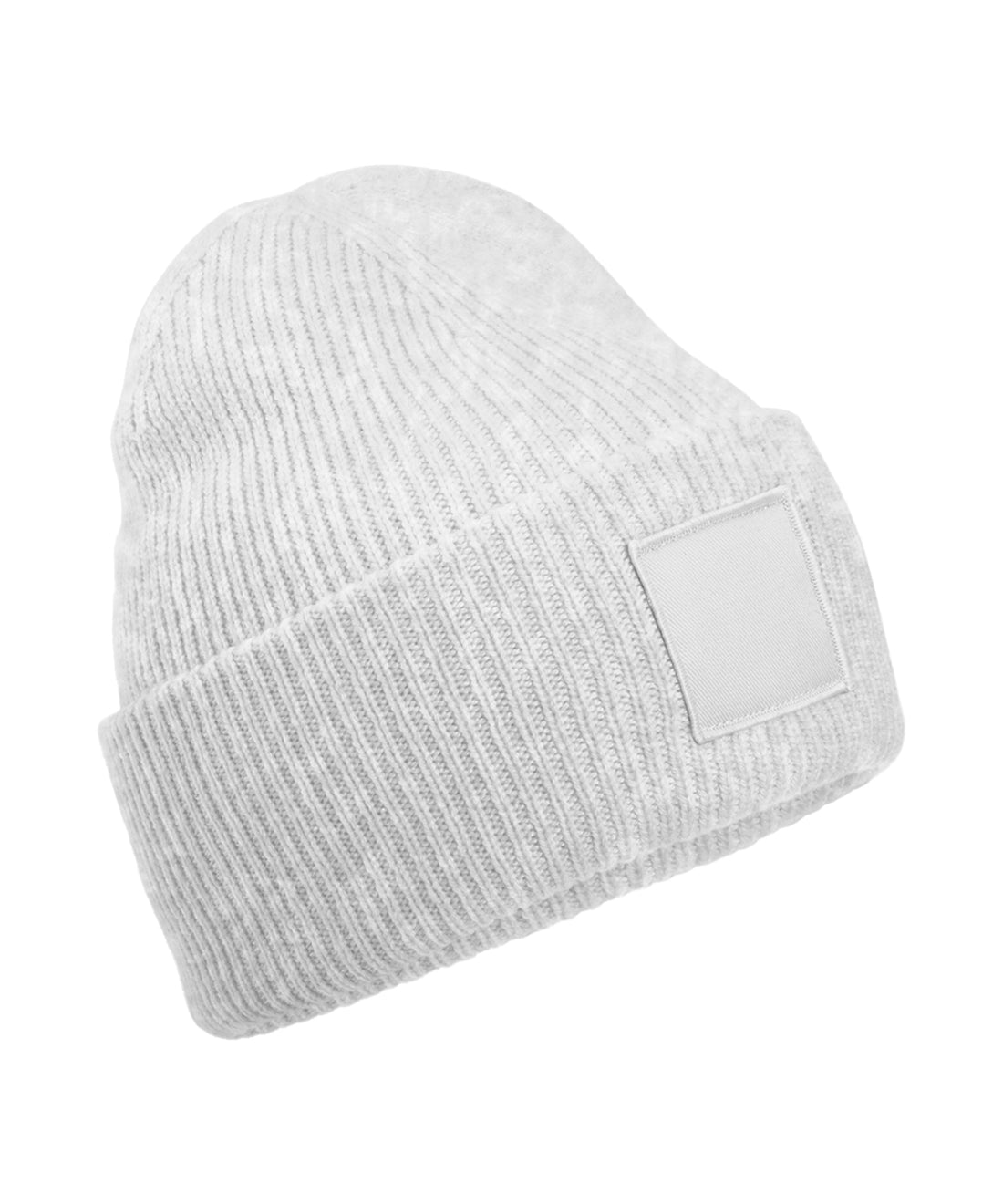 Beechfield Deep-Cuffed Tonal Patch Beanie (B336R)