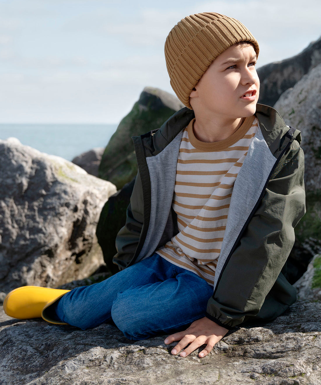Beechfield Organic Cotton Kids Beanie (B341B)