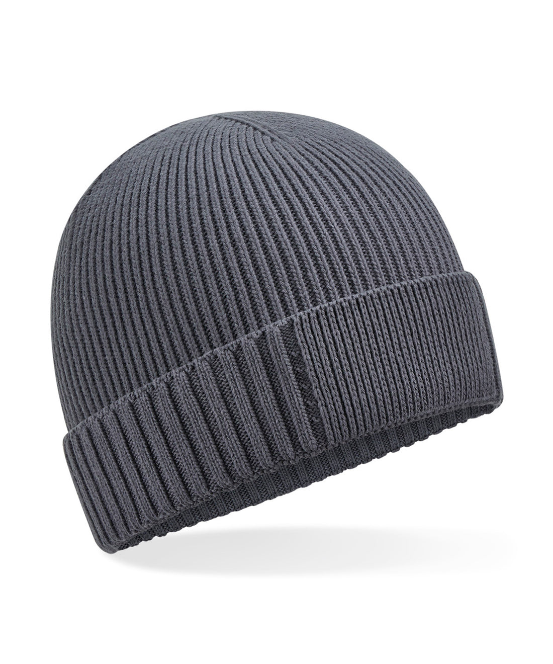 Beechfield Organic Cotton Engineered Patch Beanie (B438N)