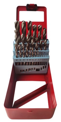 Vires HSS Ground Drill Bit Set