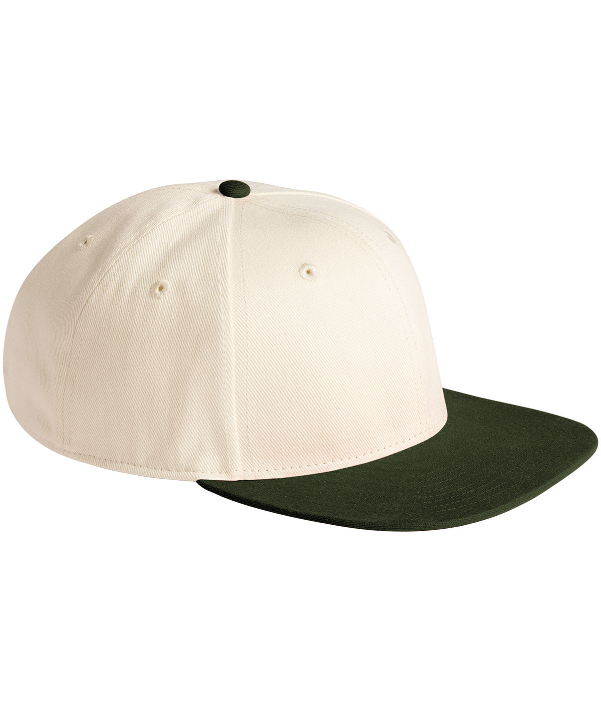 Beechfield Contrast Flat Peak 6-Panel Cap (BC662)