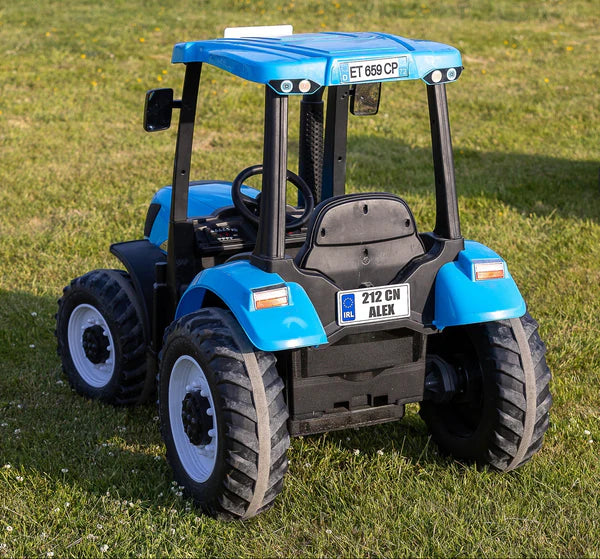 New Holland 24V Electric Tractor Kids Ride On - In Stock