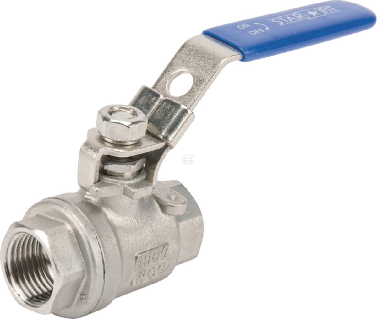 Stainless steel ball valve - Internal thread (BSPT) x internal thread (BSPT) - short version