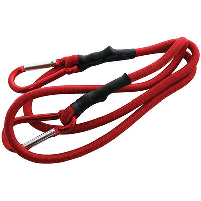 Bungee Cord with Carabiner Clips 48"