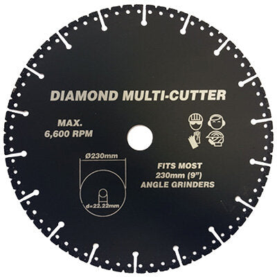 Vires Diamond Multi Cutter 22.2mm bore 230mm