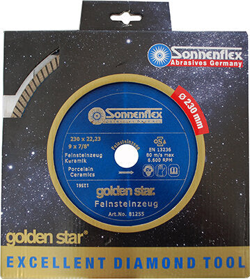 Gold Star Porcelain Cutting Disc 230 x 1.6mm