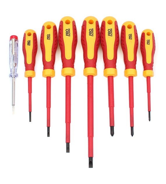 VDE Insulated Screwdriver Set 8pcs (Torx) 1000V