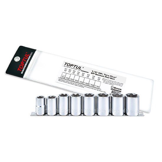 8PCS 1/2"DrTROXPlusEP Socket Rail Set EP18-32
